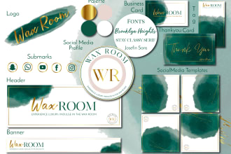 design a comprehensive branding kit for your business incl logo