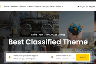classified ads website directory listing website classified ads website