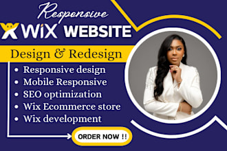 build wix website redesign wix website development redesign wix ecommerce design