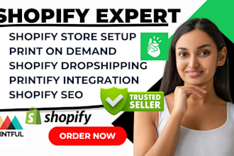 build shopify dropshipping store shopify print on demand shopify pod store