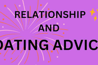 give you relationship and dating advice