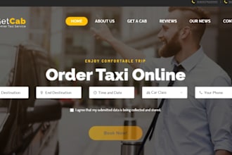 taxi booking website taxi website chauffeur website taxi booking website