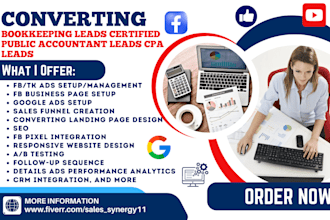 extract converting bookkeeping leads certified public accountant leads cpa leads