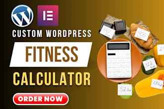 build fitness website calculator, calorie calculator website, bmi calculator