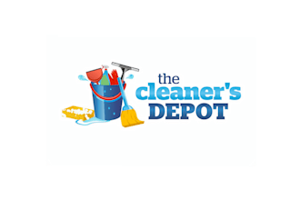 design good looking cleaner depot logo