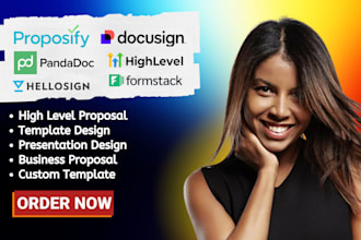 design stunning business proposal with proposify pandadoc qwilr docusign jotform