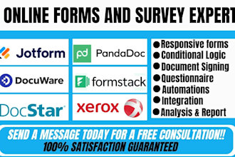 do docstar filebound jotform onbase docuware xerox pandadoc formstack box