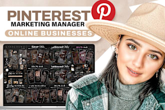 be your pinterest content creator marketing manager to design pins
