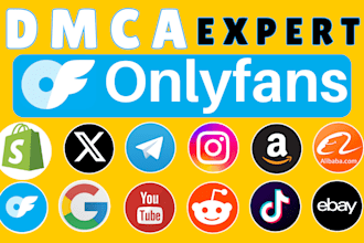 send dmca takedown notice on defaming,harassing,leaked onlyfans,reddit yt fb