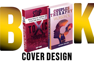 do book cover design, premium book cover design, ebook cover design