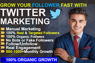 do superfast twitter organic fast growth, marketing