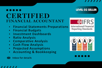 prepare financial statements as per ifrs and gaap