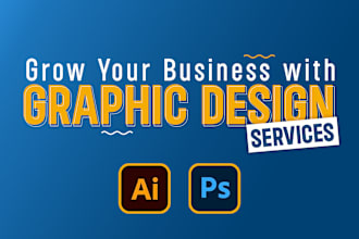 use adobe illustrator or photoshop to design logo, redesign, redraw, vector art
