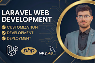 develop custom laravel PHP website