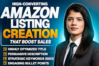 set up amazon fba fbm product listings with SEO, amazon listing optimization