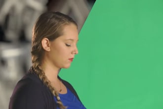 do perfect chroma key green screen removal and rotoscoping