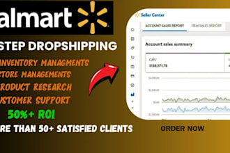 manage walmart dropshipping and wfs virtual assistant