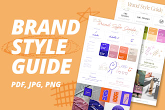 create a unique logo and brand identity style guide