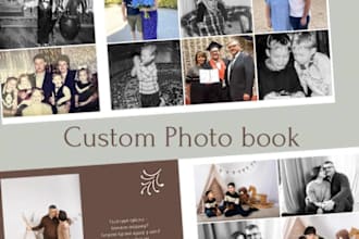 create a printable custom photo book for you