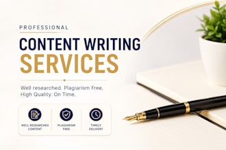 write top notch and well researched content