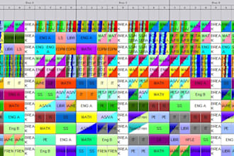create schedule and timetable of school, college, university using asc