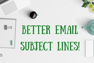 improve your email open rate with engaging subject lines