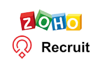 setup zoho CRM, zoho forms, zoho recruit, zoho people, etc