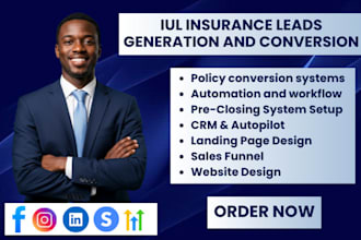 insurance leads iul insurance leads insurance website life insurance iul leads