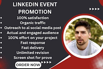 skyrocket linkedin event promotion webinar event and eventbrite event promotion