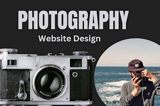 design photography website, photographer portfolio website booking