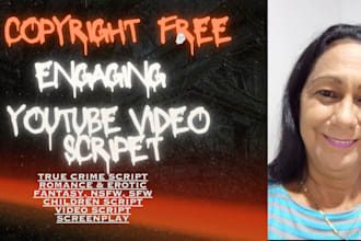 write engaging youtube video script movie script anime manga
