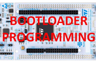 develop custom bootloader for stm32, c2000 and arduino