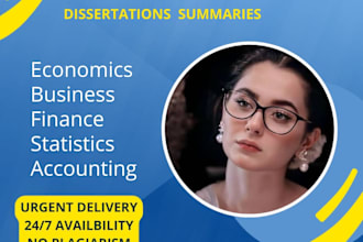 do accounting and finance assignments, financial analysis projects and reports