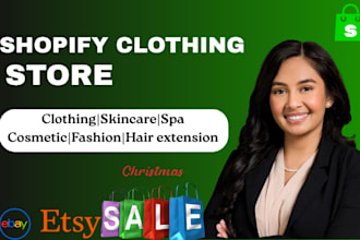 design beauty, clothing, spa, hair extension, skincare, body contouring website