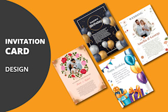 design christmas card and invitation card for you