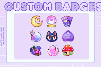 create custom twitch sub badges