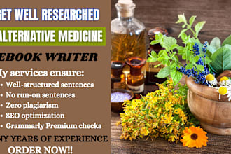 write about alternative medicine, ayurveda, homeopathy, naturopathy