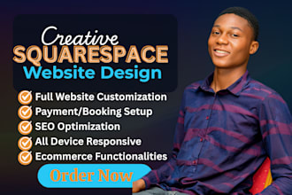 squarespace website design, redesign squarespace website design development SEO