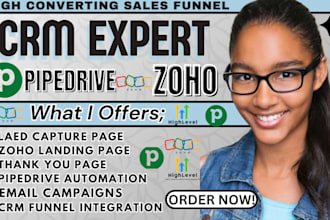 do zoho CRM marketing automation workflows pipedrive integration email campaigns