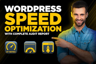 do wordpress website speed optimization, boost page speed