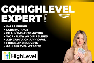 gohighlevel, go high level expert, sales funnel gohighlevel website