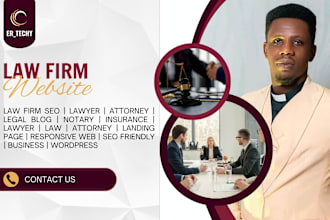 do law firm attorney lawyer website insurance legal notary website law firm logo
