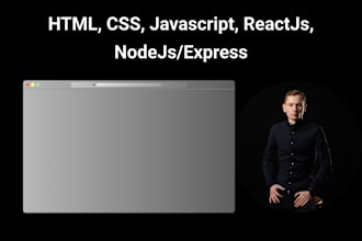 be your front end web developer