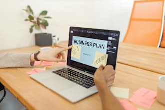 create startup business plan with financial and growth model