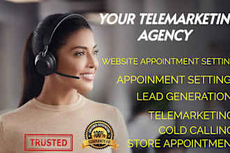 be  your virtual assistant, professional appointment setter, cold calling