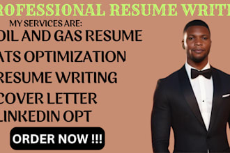 write oil and gas engineering ats resume cover letter and linkedin