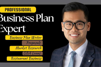prepare an investor ready business plan, financial model, grants, for startup