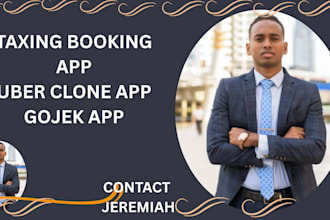 create a taxi booking app, an uber clone, and a gojek app