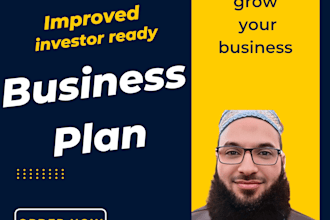 write an investor ready real estate, saas business plan