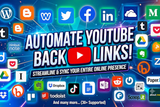 boost your youtube ranking and traffic with high quality backlinks network